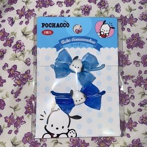 Sanrio Pochacco Ponytail Holder Hair Accessory 2 Pack